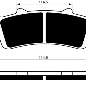 Cenově Výhodný Brzdové destičky GOLDFREN 178 S3 14583 797.S1.78