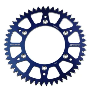 Koupit Online SCAR závodní rozeta hliníková 27050 YAMAHA YZ / YZF / WR YZ 250F 01-25, YZ 450F 03-25 YZ 125 / 250 99-25, FANTIC XX / XE / XEF 21-25 barva světle modrá