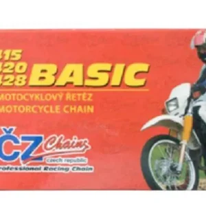 Omezená Nabídka CZ hnací řetěz 428 BASIC (428S) (122 článků) (19,2 KN) + spona