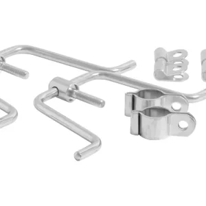 Samostatná montážní sada plexi USA-Style, chrom P04-1610 Víkendová Akce