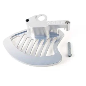 X-GRIP kryt předního brzdového kotouče KTM EXC,EXC-F, HUSQVARNA TE, FE ,TC, FC 16-, GASGAS EC, EC-F, MC, MC-F 21-, barva stříbrná Víkendová Akce