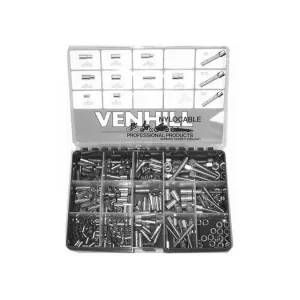 Servisní sada lanka Venhill ADJUSTER Koncovky bowdenů a seřizovací šrouby VADJUSTER Zlevněný