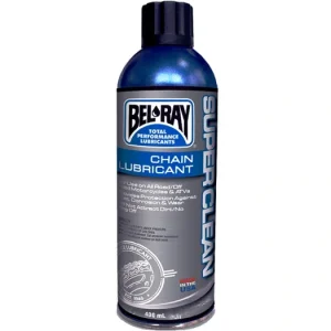 Limitovaná Edice Mazivo na řetěz Bel-Ray SUPERCLEAN CHAIN LUBRICANT (400ml sprej)