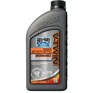Motorový olej Bel-Ray V-TWIN SEMI SYNTHETIC 20W-50 955 ml Expresní Doručení