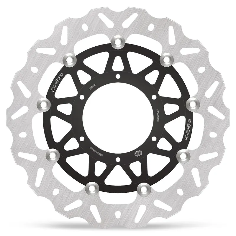 MOTO-MASTER brzdový kotouč plovoucí přední / přední NITRO ROAD (hliníkový prostředek) HONDA CBF 600/1000, CBR 250/300, DN-01 (296X94X5) Ihned K Objednání