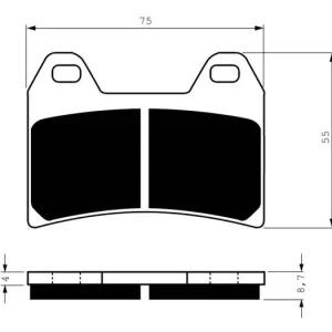 Brzdové destičky GOLDFREN 141 S3 14509 797.S1.41 Aktuální