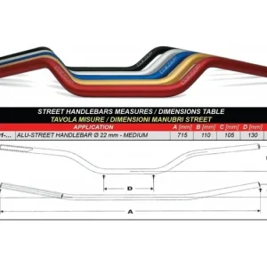 Záruka V Ceně Řídítka WRP ALU-STREET střední zlatá 2101-017 203.2101-017