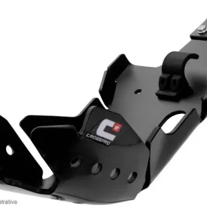 Hromadná Objednávka CROSSPRO kryt motoru a přepákování (PRO-kabel) plastový DTC HARD ENDURO: HUSQVARNA FC 250/350 14-15, FE 250/350 14-16, SXF250 13-15 barva černá