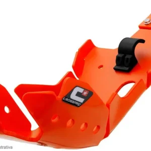 CROSSPRO kryt motoru a přepákování (PRO-kabel) plastový DTC HARD ENDURO KTM SX-F / XC-F 250/300 23-, HUSQVARNA FC 250 / 350 23- barva oranžová Rychlé Dodání