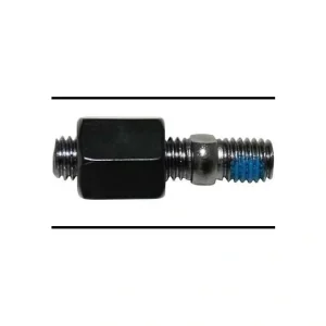 Tovární Cena Adaptér závitu zrcátka M8x1,25 pravý/ M8x1,25mm pravý - černá PW304-045