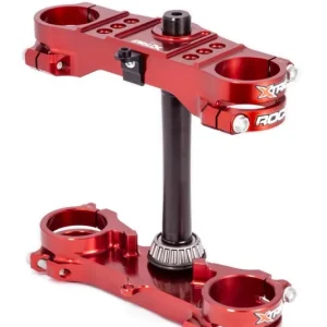 XTRIG vzpěry předního zavěšení ROCS TECH TRIPLE CLAMPS KAWASAKI KX 85 08-25 (OFFSET 25mm) barva X-TRX BROWN Oblíbený