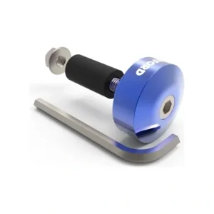 Závaží řídítek Bar Ends 1 s redukcí pro vnitřní průměr 13 a 18 mm (vnější 22 a 28,6 mm), OXFORD (modrý elox, pár) M003-21 Super Cena