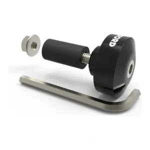 Závaží řídítek Bar Ends 1 s redukcí pro vnitřní průměr 13 a 18 mm (vnější 22 a 28,6 mm), OXFORD (černý elox, pár) M003-23 Celosvětová Doprava