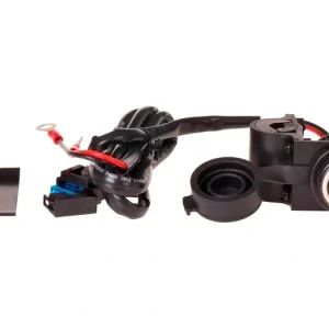 Akční Nabídka Zásuvka 12V standard s objímkou pro uchycení k řidítků a trubkám o průměru 22 a 25 mm, OXFORD