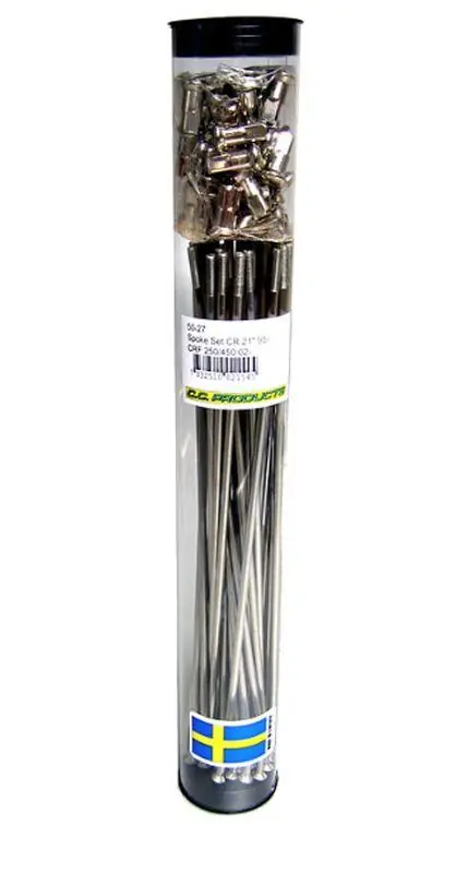 špice s niply komplet. 21" přední HONDA CRM 125 R 90-99 10G/250-36 (44611-KAK-405; 44610-KAK-405) (CC PRODUCTS) Finální Výprodej