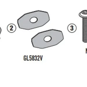 KAPPA adaptér pro montáž bočního nosiče KLO5145MK i KLO5145CAM BMW F 900 GS 24-, (bez užití montážní sady kufru centrálního KR5145) Víkendová Akce