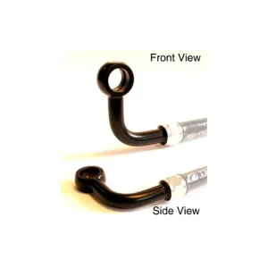 Banjo Venhill POWERHOSEPLUS 3/60193/BLACK 90° do strany dlouhé černý V360193B Ruční Výroba