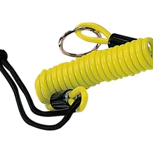 Připomínač kotoučového zámku MINDER CABLE, OXFORD (reflexní žlutý, průměr lanka 4 mm, 1 ks) Must-Have