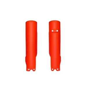 POLISPORT kryty teleskopů KTM SX/SXF 23-26; EXC/EXCF 24-26; HUSQVARNA TE/TC/FE/FC 24-26 barva oranžová fluorescenční Dokud Zásoby Vydrží