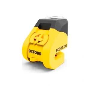 Značkový Zámek kotoučové brzdy Scoot XD5, OXFORD (žlutý/černý, průměr čepu 6 mm)