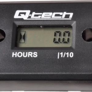 Měřič motohodin, Q-TECH (černý) Super Cena