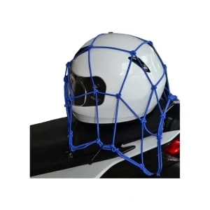 Pružná zavazadlová síť pro motocykly, OXFORD (30 x 30 cm, modrá) Nejlepší Cena