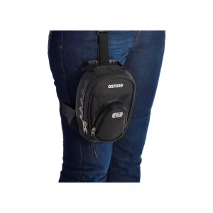 Nová Kolekce Kapsa stehenní L1R, OXFORD (černá, objem 1 l)