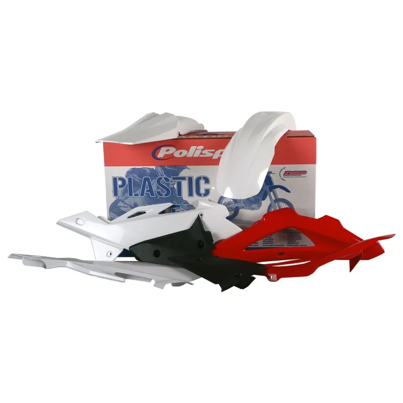 POLISPORT kompletní sada plastů HUSQVARNA TC/FE 05-07 barva černo bílo červená OEM Koupit Online