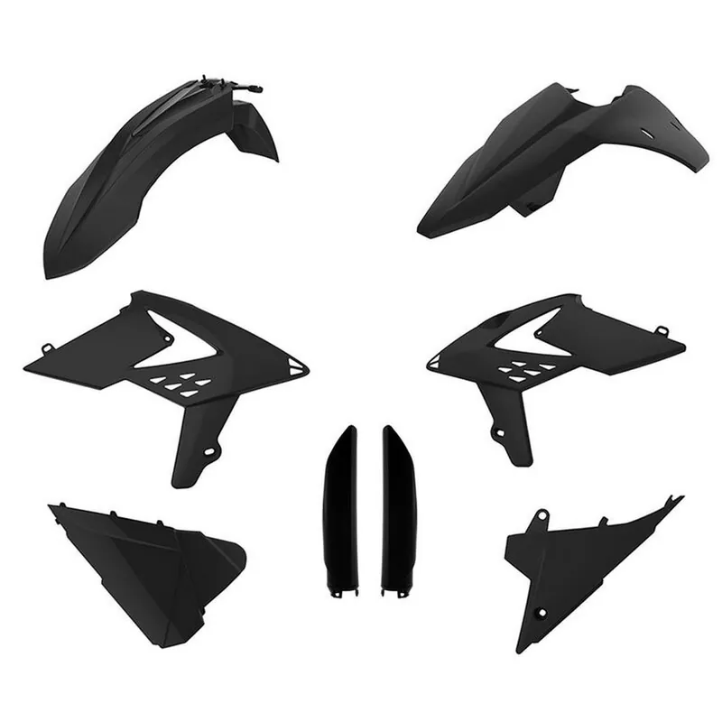 Moderní POLISPORT kompletní sada plastů (FULL KIT) BETA 2T/4T 13-17 v sadě kryty tlumičů (8398700003) barva černá