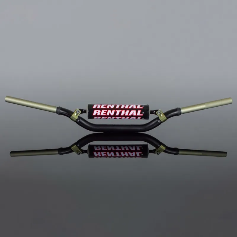 RENTHAL řidítka 1,1/8 (28,6mm) MX TWINWALL 993 HANDLEBAR BLACK KTM SX85 13-; HUSQVARNA TE85 13- PADDED barva černá s chráničem Poslední Šance