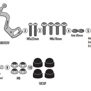 Kup Teď KAPPA upevnění štítu 3122SK SUZUKI GSX-8S 23-25