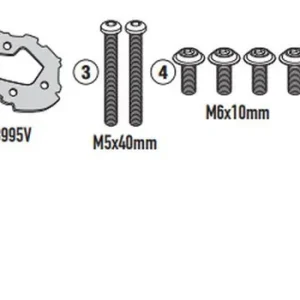 Kup Teď KAPPA držák brašen na nádrž CF MOTO MT 450 24-