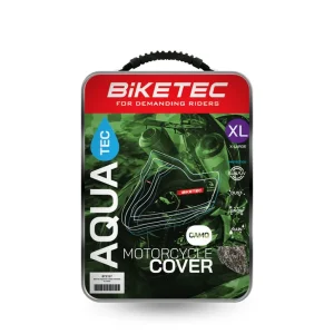 Akční Cena BIKETEC voděodolný potah AQUATEC na motorku barva CAMO KAMUFLAŻ (MASKUJĄCY) rozměr L (sport)