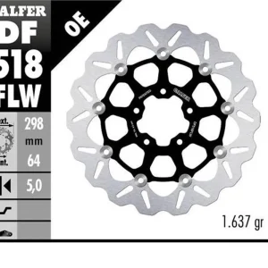 Tovární Cena GALFER přední brzdový kotouč INDIAN MOTORCYCLE (298X64X5) plovoucí