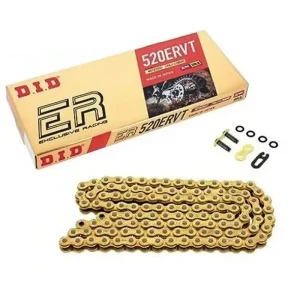 DID hnací řetěz 520ERVT-102 (102 článků) X-RING (zlatá) rozpojený + spona Bezpečná Platba
