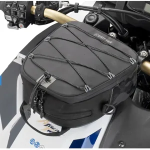 Značkový KAPPA brašna na nádrž / BAK (nádržBAG) k upevnění nádržLOCK 4,5L ( výška 9,5cm X šířka 22cm X délka 20cm) barva černá (otočný na 90st.) (Kunašeč)