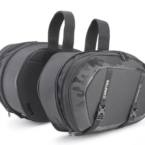 Záruka V Ceně KAPPA boční brašny rozšířený univerzální Kunašeč 40-52L pár) ( výška 34cm X hloubka 10-15cm X délka 52cm) barva šedá