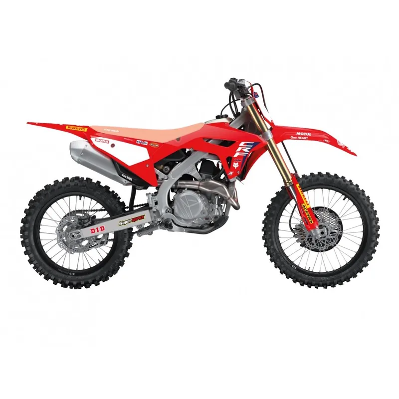 Autentický BLACKBIRD sada samolepek (dýhy) HONDA CRF 250R 18-21, CRF 450R 17-21, CRF 450X 17-24 HONDA REPLICA TEAM HRC 24