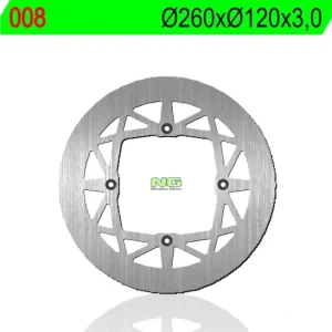 Brzdový kotouč NG 008 DIS008 210.008 Víkendová Akce