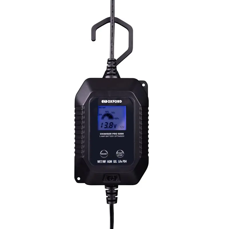 Celosvětová Doprava OXFORD nabíječka auto i moto akumulátorů OXIMISER PRO 5000 (EL)
