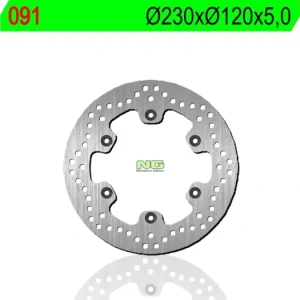 Profesionální Brzdový kotouč NG 091 DIS091 210.091