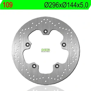 Garance Vrácení Peněz Brzdový kotouč NG 109 DIS109 210.109