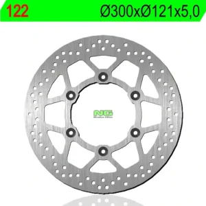 Brzdový kotouč NG 122 DIS122 210.122 Přímo Od Výrobce