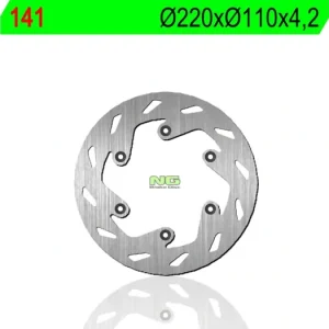 Brzdový kotouč NG 141 DIS141 210.141 Pouze Dnes