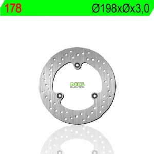 Brzdový kotouč NG 178 DIS178 210.178 Záruka V Ceně