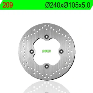 Akční Nabídka Brzdový kotouč NG 209 DIS209 210.209