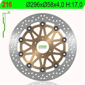 Brzdový kotouč NG 216 DIS216 210.216 Nejprodávanější