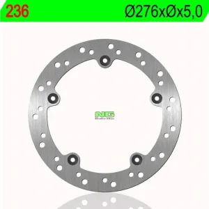 Brzdový kotouč NG 236 DIS236 210.236 Hit Sezóny