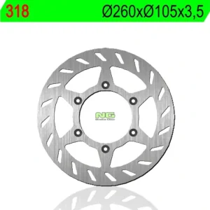 Brzdový kotouč NG 318 DIS318 210.318 Objednat Nyní