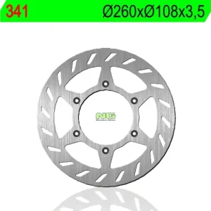 Přímo Od Výrobce Brzdový kotouč NG 341 DIS341 210.341